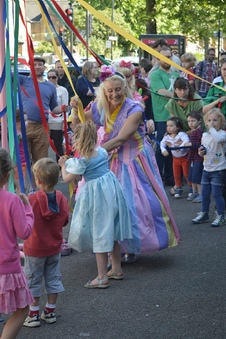 Donna Maria's Have-a-Go Maypole at Love West Dulwich
